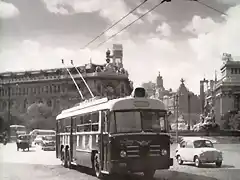 Madrid Pl. Cibeles 1960