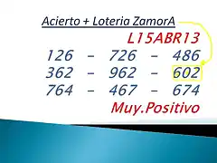 Acierto + Loteria ZamorA