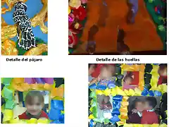 Mural realizado por niños de 4 años