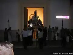 Entrada de la Virgen del Carmen a la Ermita de San Sebastin (2)