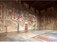 Sala dei Cento Giorni palazzo della Cancelleria 11