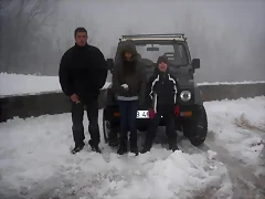 salida al montseny un frio que pela