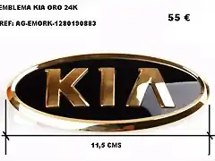 emblema oro Kia..AG-EMORK-1280190883.Knbox