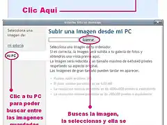 Subir imagenes