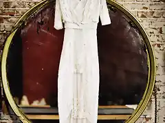 vestido de boda eduardiano