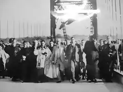 nauguraci?n del Puente Libertador que comunicaba T?riba con San Crist?bal - 19 de diciembre de 1930.