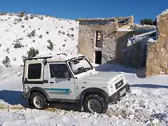 primera nevada con el suzuki