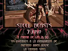 STEEL BEAST inaguracion house