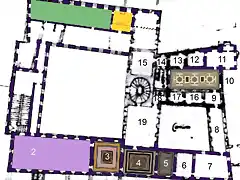 PLANO DEL PALACIO PAPAL