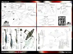 Alley Cat 1_48 DH.100 Vampire FB. Mk.5 006 Instructions