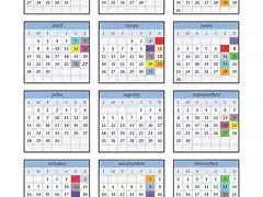 calendario-2014 ZASLOT