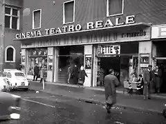 Rom - Piazza Sonnino,Cinema Reale, 1962