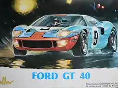 Heller Ford GT40