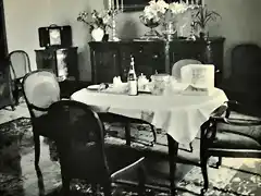 +papal dining room in 1950s