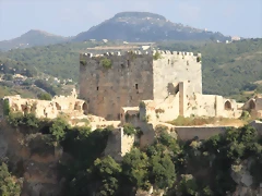 Castillo de Saladino en Siria