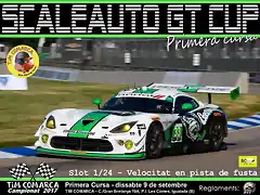 Cartell Scaleauto GT - cursa 1