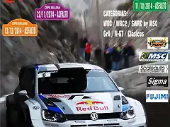 Cartel modificado 2014 Copa Gallega Rally