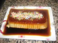 flan de galleta