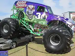 2012 Grave Digger 30 3 purple real