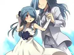 49%20-%20blue_eyes%20blue_hair%20brown_eyes%20crossdressing%20dancing%20dress%20edgar_balchinas%20hair_over_eye%20inazuma_eleven%20kazemaru_ichirouta%20trap