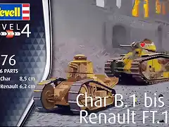 Revell - Renault FT.17 1 - 1-72