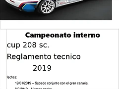 reglamento cup 208 1