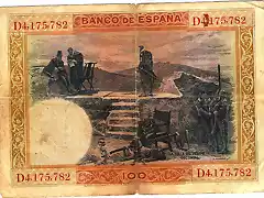 Cien pesetas del año 1925.