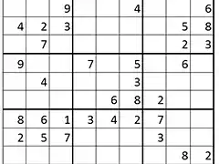 SUDOKU DIFICIL