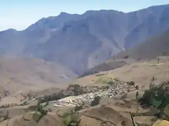 Vista Panorámica del Distrito de Huayán V (Huarmey-Ancash)