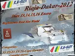 Cartel Rioja-Dakar 2012