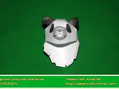 Oso Panda (Papercraft) by Pendragon