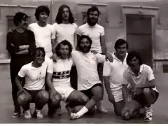 1974 Pati Escolapis J M Parera, Josep Mart,Joan C Duran, Jacint Conde, X Rfols, Cisco Surroca, Dado Pelegr i Pisa