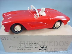 Corvette rojo chasis caja blanco con caja Corvette rojo chasis caja blanco con caja