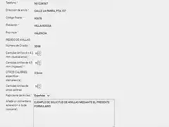 EJEMPLO FORMULARIO RELLENO PETICION DE ANILLAS