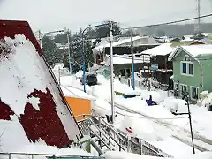 Nieve en Ushuaia