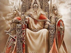 odin-en-su-trono