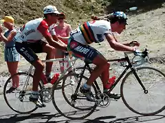 1996 Tour - Indurain y Olano en el Soudet 2