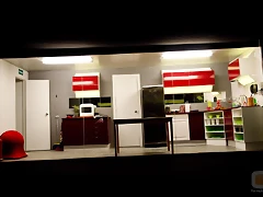 Cocina inclinada