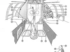 Cockpit aft bulkhead