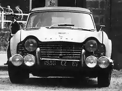 Triumph TR4 - TdF'63 - Roger Barbara-Bernard Mordacq