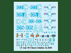 HobbyBoss-172-F8F-2-Bearcat-87269-Decal