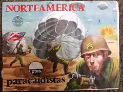 112. Norteamrica. Paracaidistas. Sobre