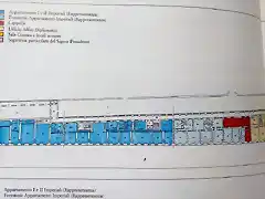 Piano nobile manica lunga e palazzina del fuga