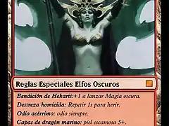 Reglas especiales Elfos Oscuros