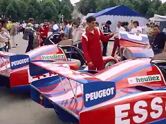 Le Mans 1982, Heuliez sponsor de WM avec Peugeot et Esso