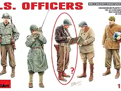 Miniart - US Officers - 1-35