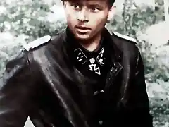 Colorized image of Michael Wittmann