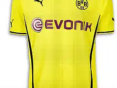 Borussia Dortmund 13-14 Home Kit (4)