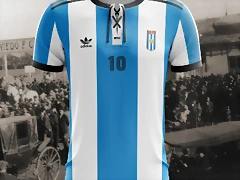 camiseta cuello cordones depor v