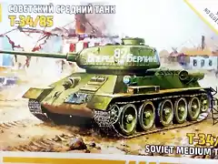 Zvezda - T-34-88 - 1-72